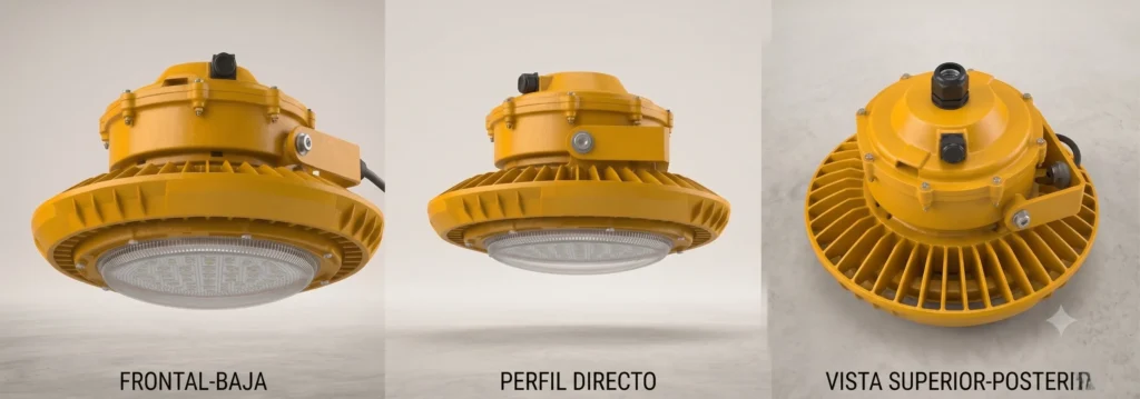 campana led antiexplosiva