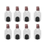 Kit de Cámaras WiFi, Incluye 8 cámaras, EZVIZ , CS-H8C/KM8