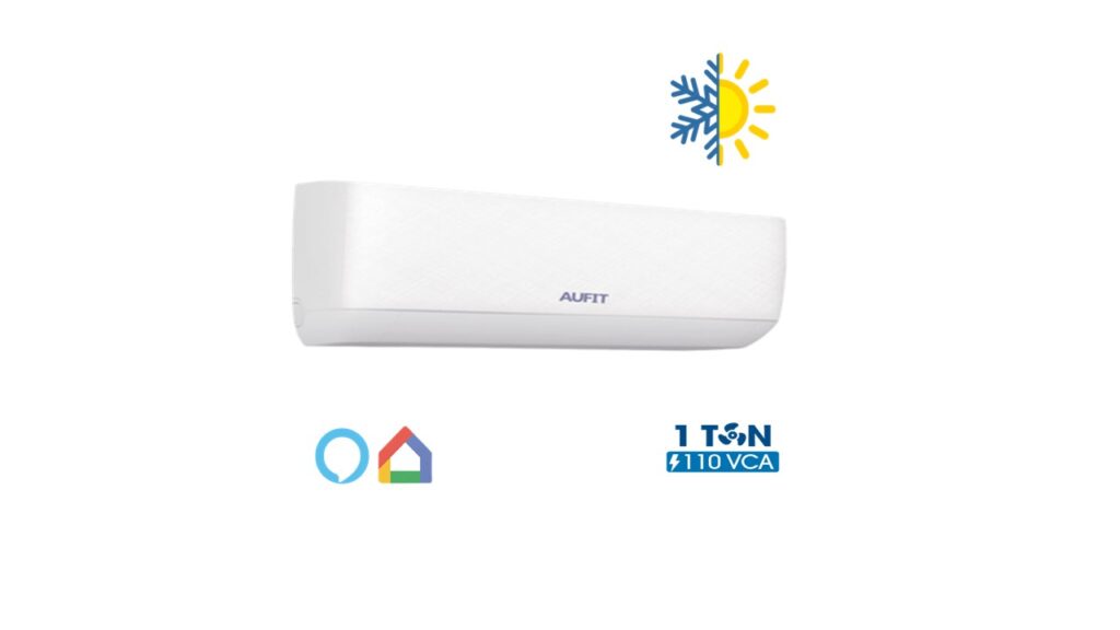 Minisplit Inverter WiFi 1 Tonelada Frío y Calor 110V 12,000 BTU | AUFIT