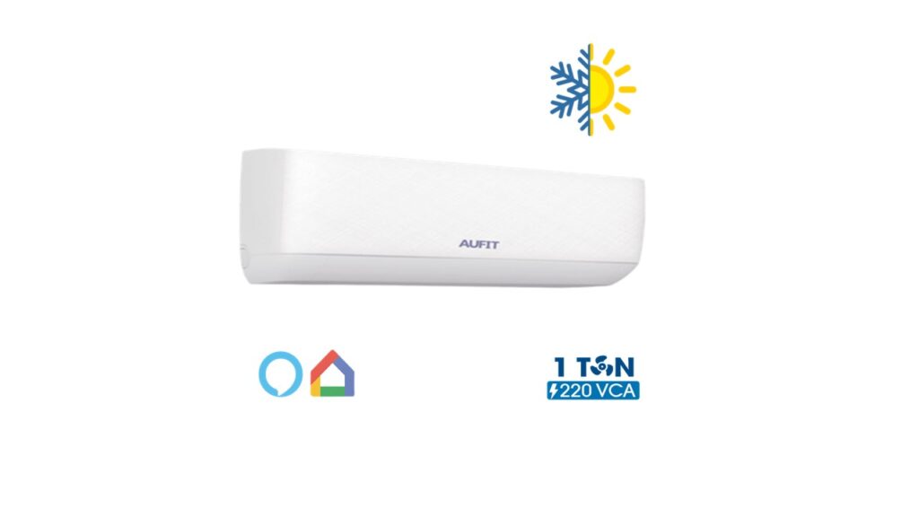 Minisplit Inverter WiFi 1 Tonelada Frío y Calor 220V 12,000 BTU| AUFIT