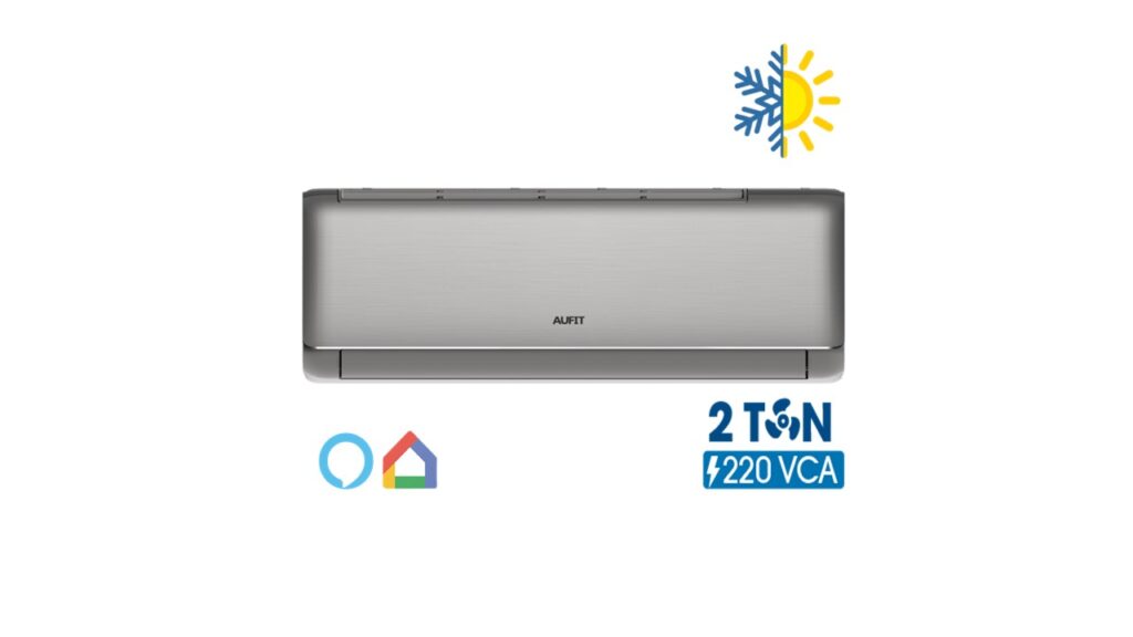 Minisplit Inverter WiFi 2 Toneladas Frío y Calor 220V 24,000 BTU  | AUFIT Gama Premium