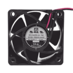 Ventilador Anticondensante Axial Cuadrado, 60x60x25 mm, 24 Vcc, 4500 RPM, 2.9 W, 0.12 A, Flujo de Aire de 25.0 CFM, Unión Sellada. , FAN-602524