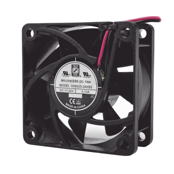 Ventilador Anticondensante Axial Cuadrado, 60x60x25 mm, 24 Vcc, 4500 RPM, 2.9 W, 0.12 A, Flujo de Aire de 25.0 CFM, Unión Sellada. , FAN-602524 - Imagen 8
