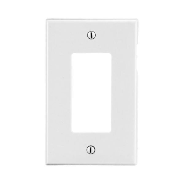 Tapa para Contacto Rectangular Color Blanco. , HUB-P26W