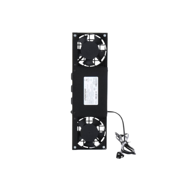 Kit de 2 Ventiladores (12 x 12 cm) con 3 Tomas de Corriente 110 Vca/50 Hz con Clavija , LP-VENT-02V2 - Imagen 4