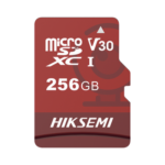Memoria microSD / Clase 10 de 256 GB / Especializada Para Videovigilancia (Uso 24/7), HIKSEMI by HIKVISION , HS-TF-E1/256G