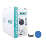 Bobina de Cable UTP 305 m. de Cobre, NetKey, Reelex, Azul, Categoría 6, Panduit , NUC6C04BU-FE