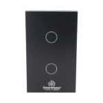 (Wifi) Apagador switch inalámbrico WIFI, control de 2 regresos de carga, 110V, SHS412