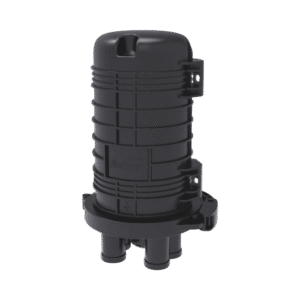 Caja de Distribución de Fibra Óptica Vertical tipo Domo, hasta 48 empalmes, Exterior, IP68, FITOSC220JC1