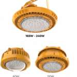 Campana LED High Bay UFO Antiexplosiva 200W para Áreas Clasificadas