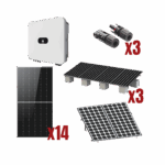 Kit Solar Interconexion / 8kW 220Vca, SUN20008KLKIT, HUAWEI FUSIONSOLAR