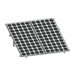 Montaje para 2 Paneles Solares, Riel "8" de 2700mm, VEKTOR8R2700, EPCOM POWERLINE