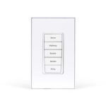 Vantage by Legrand – EasyTouch II WireLink Keypad, 5 botones KS15TE-LWNA