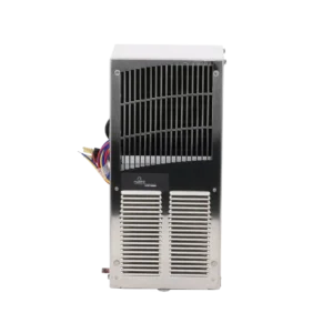 Aire Acondicionado Compacto Para Exterior, Uso en Gabinetes de Telecomunicaciones de Grado Industrial, Frío T15, 800 BTU, 115 Vca, de Acero Inoxidable 304, Color Gris