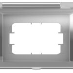 Cubierta exterior IP44 con puerta para caja de 3 módulos BTicino 26603