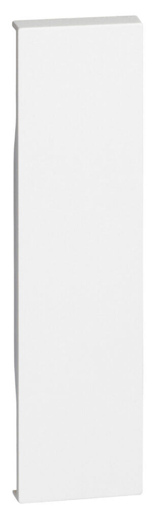 Cubretecla blanca para módulo ciego K4950, 1 módulo Living Now BTicino KW00