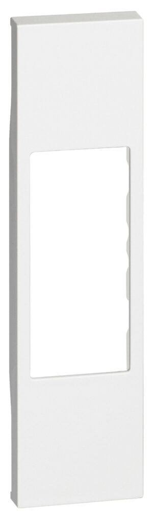 Cubretecla para conectores RJ y audio/video, 1 módulo, blanca Living Now BTicino KW07