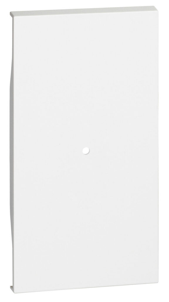 Cubretecla blanca para gateway K4500C, 2 módulos Living Now BTicino KW30M2