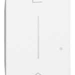 Cubretecla Entrar y Salir para control inalámbrico K4570CW, 2 módulos BTicino KW40M2